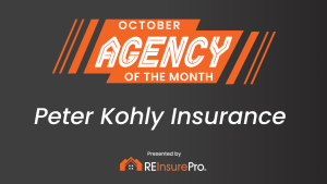 Peter Kohly October Insurance Agency of the Month